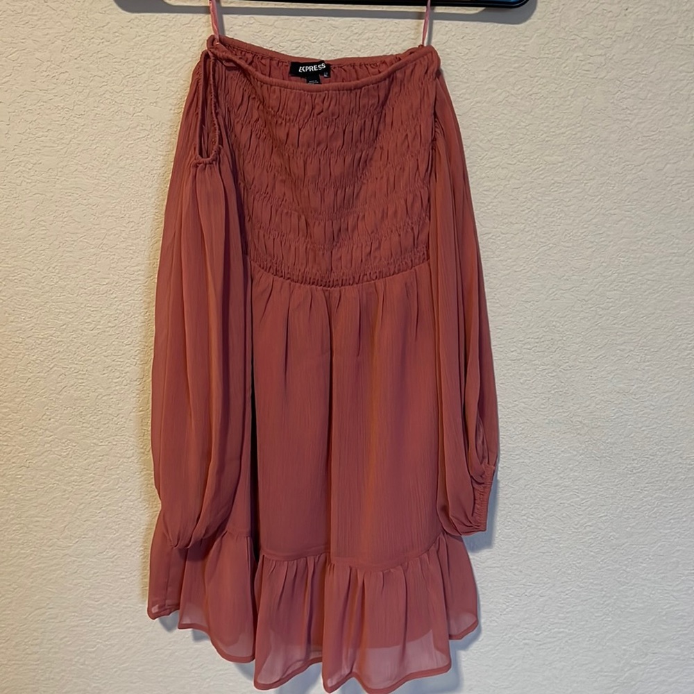 Express off the shoulder dress